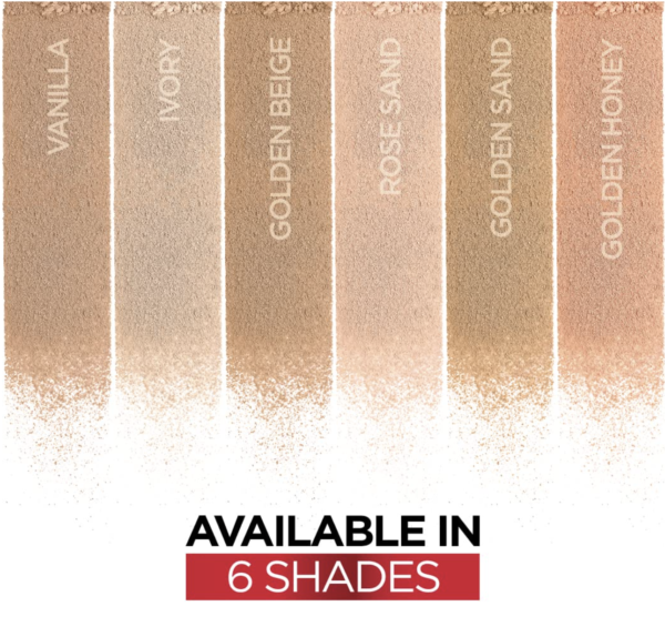L'Oreal Paris Infallible 24H Fresh Wear Foundation in a Powder, Transferproof, Ivoire Ivory 20(9 g) - Image 6